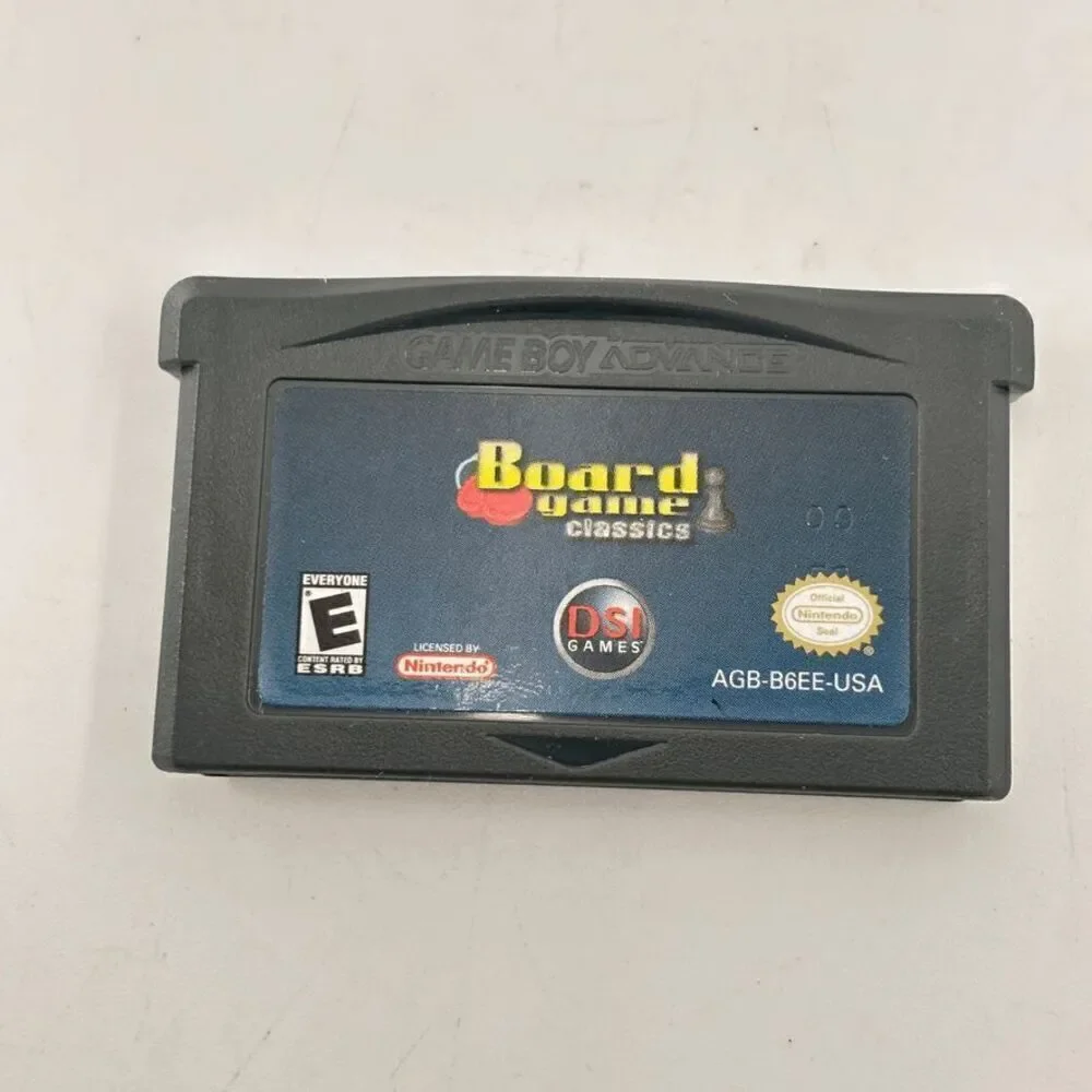 BOARD GAME CLASSICS NINTENDO GAME BOY ADVANCE‎ SP GBA